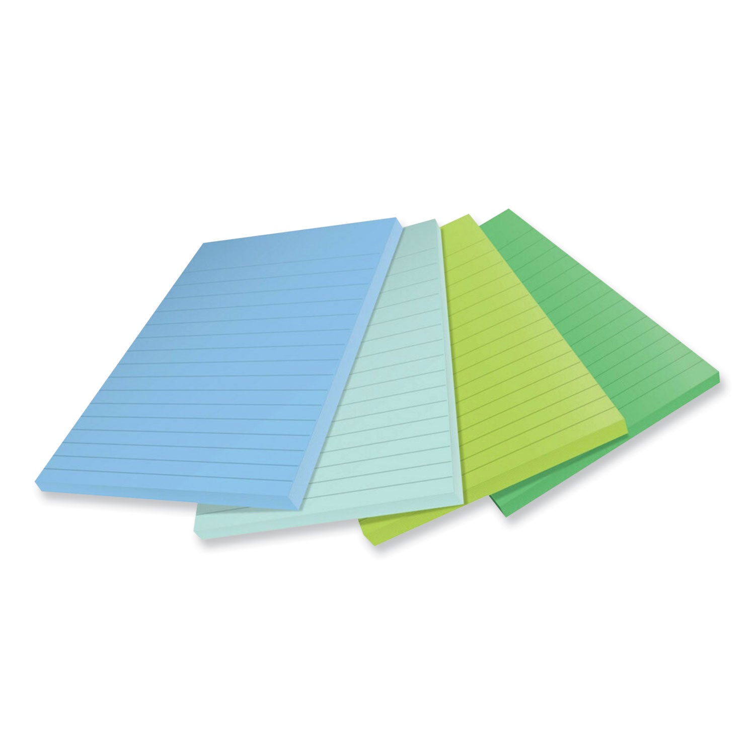 100%-recycled-paper-super-sticky-notes-ruled-4-x-6-oasis-45-sheets-pad-4-pads-pack_mmm4621r4sst - 3