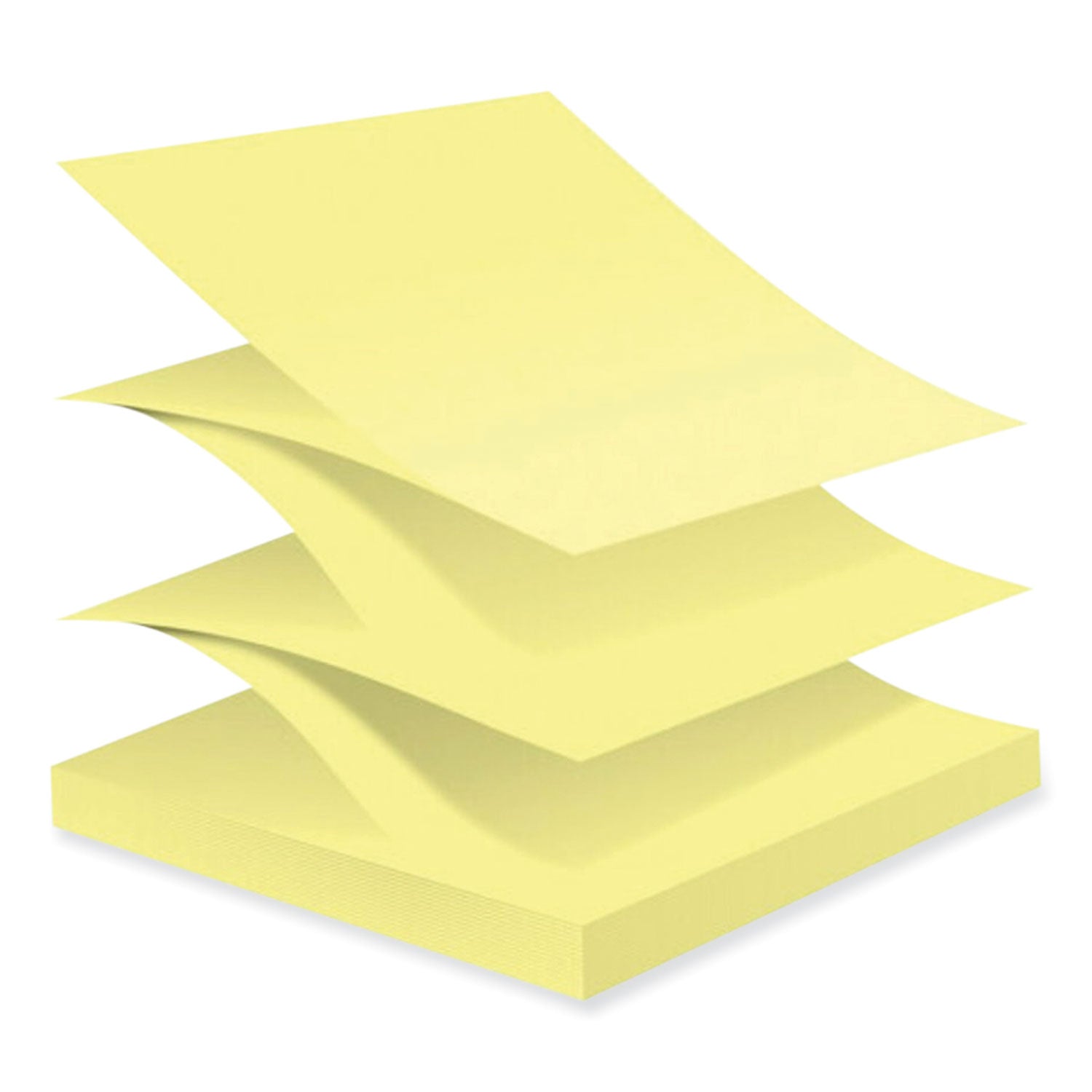 100%-recycled-paper-super-sticky-notes-3-x-3-canary-yellow-70-sheets-pad-6-pads-pack_mmmr330r6sscy - 3