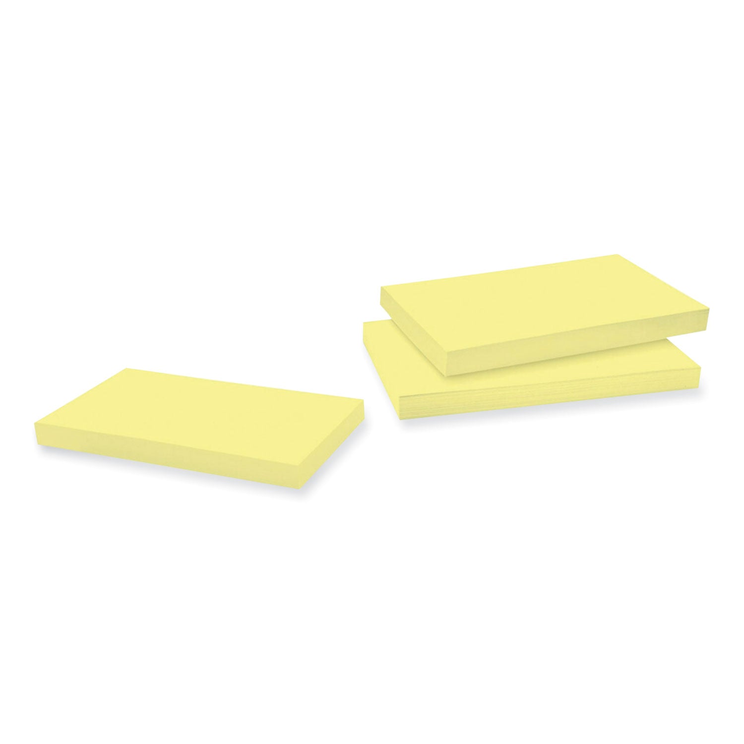 100%-recycled-paper-super-sticky-notes-3-x-5-canary-yellow-70-sheets-pad-12-pads-pack_mmm655r12sscy - 3
