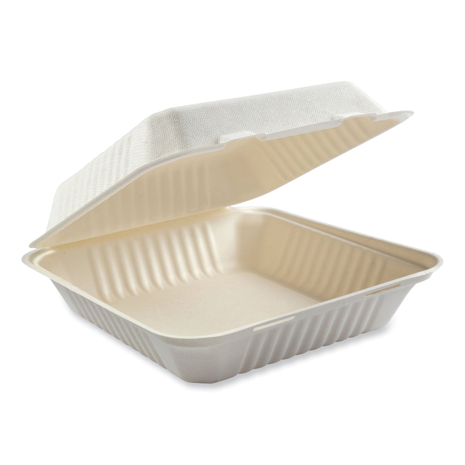 bagasse-pfas-free-food-containers-1-compartment-9-x-9-x-319-white-bamboo-sugarcane-200-carton_rpphl91npfa - 2