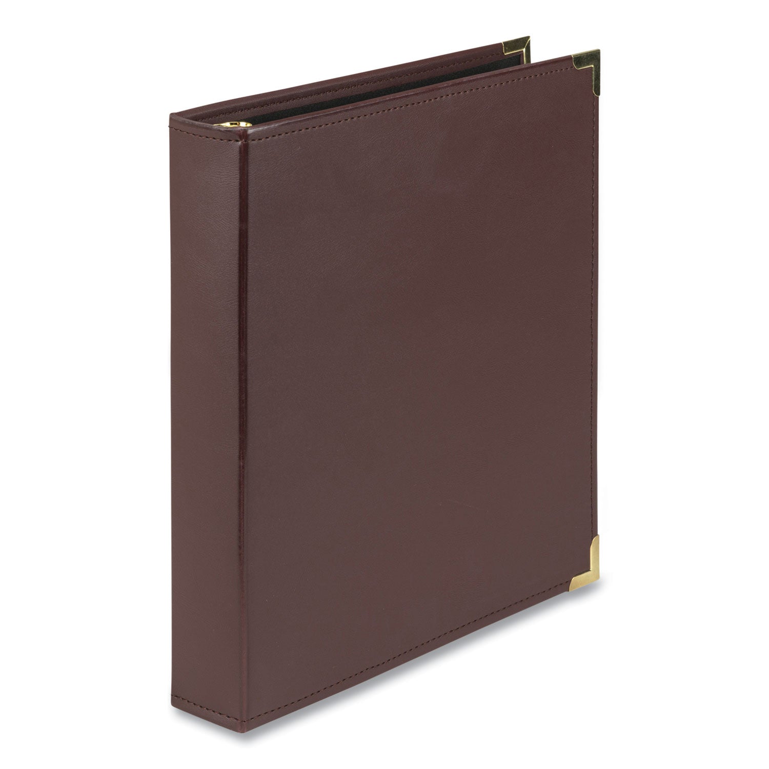 Classic Collection Ring Binder, 3 Rings, 1.5" Capacity, 11 x 8.5, Burgundy - 