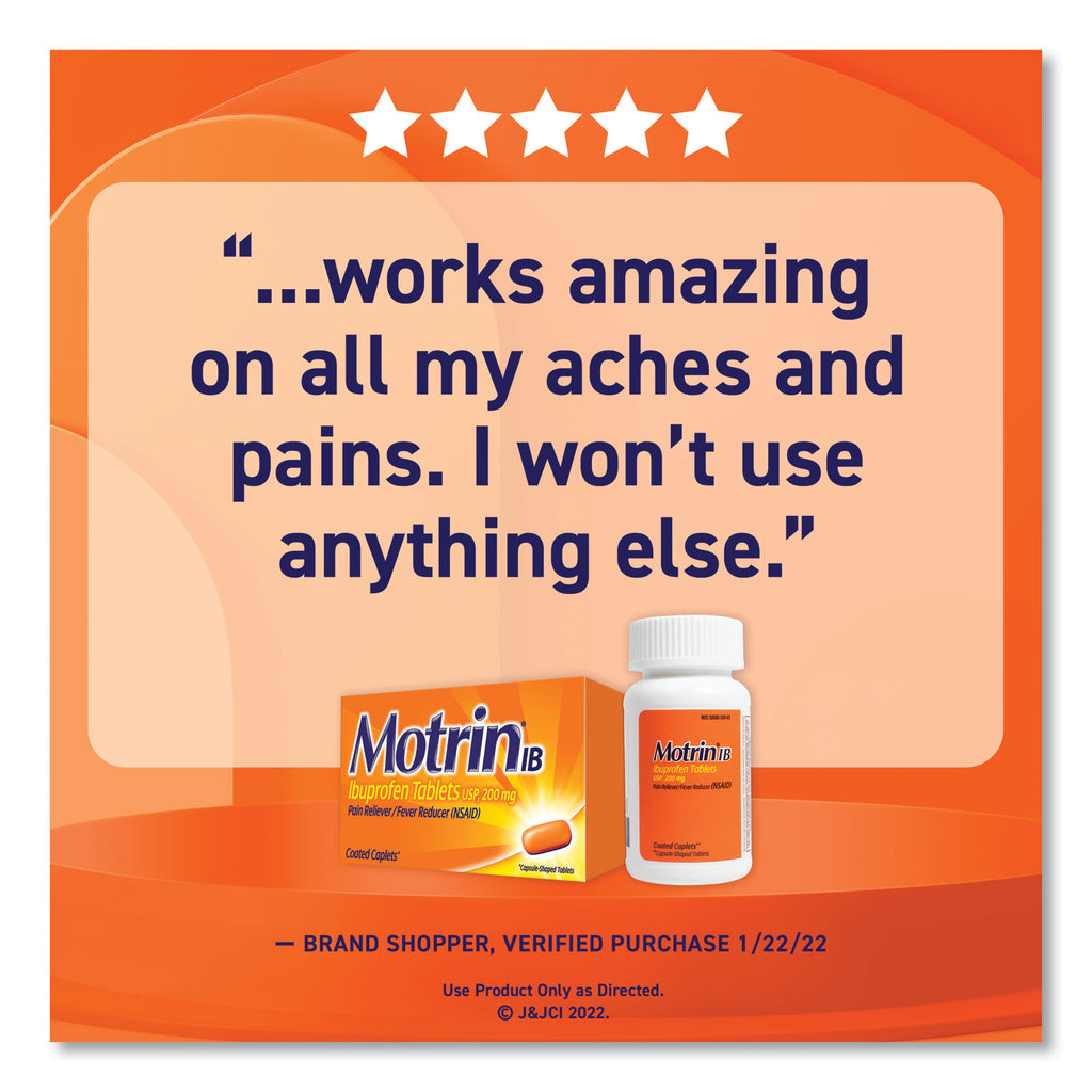 Ibuprofen Tablets, Two-Pack, 50 Packs/Box