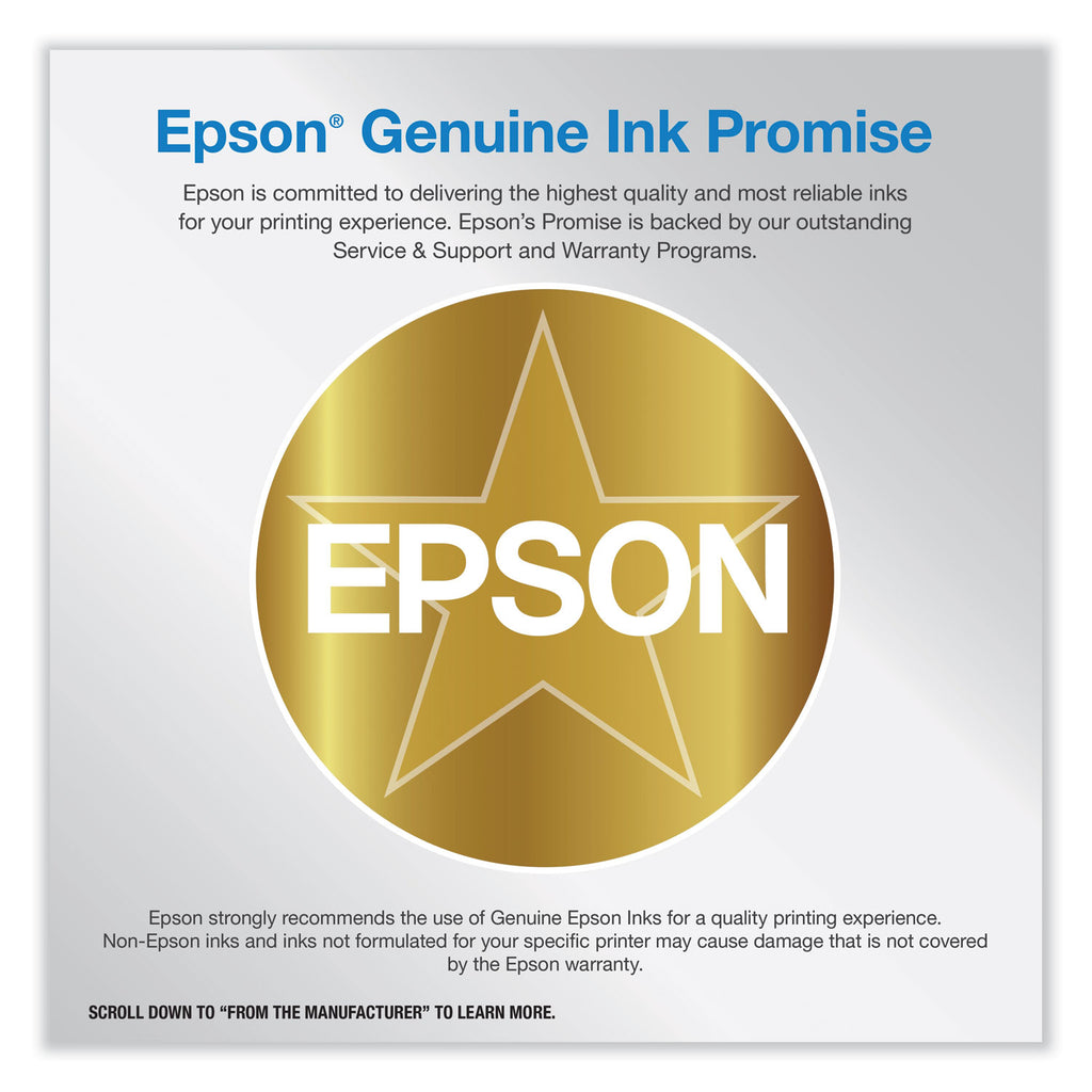 Epson DURABrite Ultra T10S Original Standard Yield Inkjet Ink Cartridge - Black - 1 Each - 3000 Pages - 3