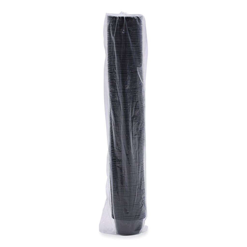 Souffle/Portion Cups, 2 oz, Polypropylene, Black, 125 Cups/Sleeve, 20 Sleeves/Carton