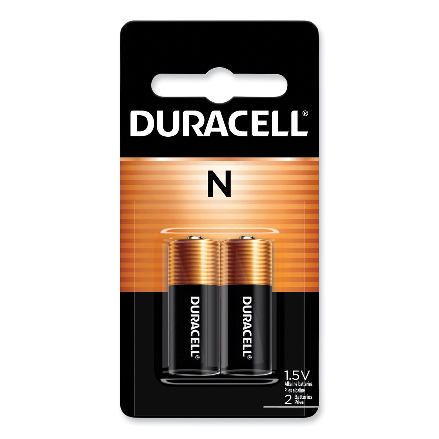 Specialty Alkaline Battery, N, 1.5 V, 2/Pack - 