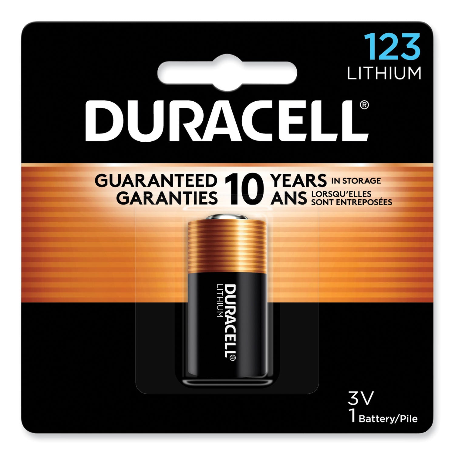 Specialty High-Power Lithium Battery, 123, 3 V - 