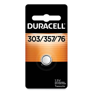 Button Cell Battery, 303/357, 1.5 V, 6/Box - 