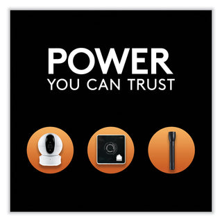 Specialty High-Power Lithium Batteries, 123, 3 V, 6/Pack