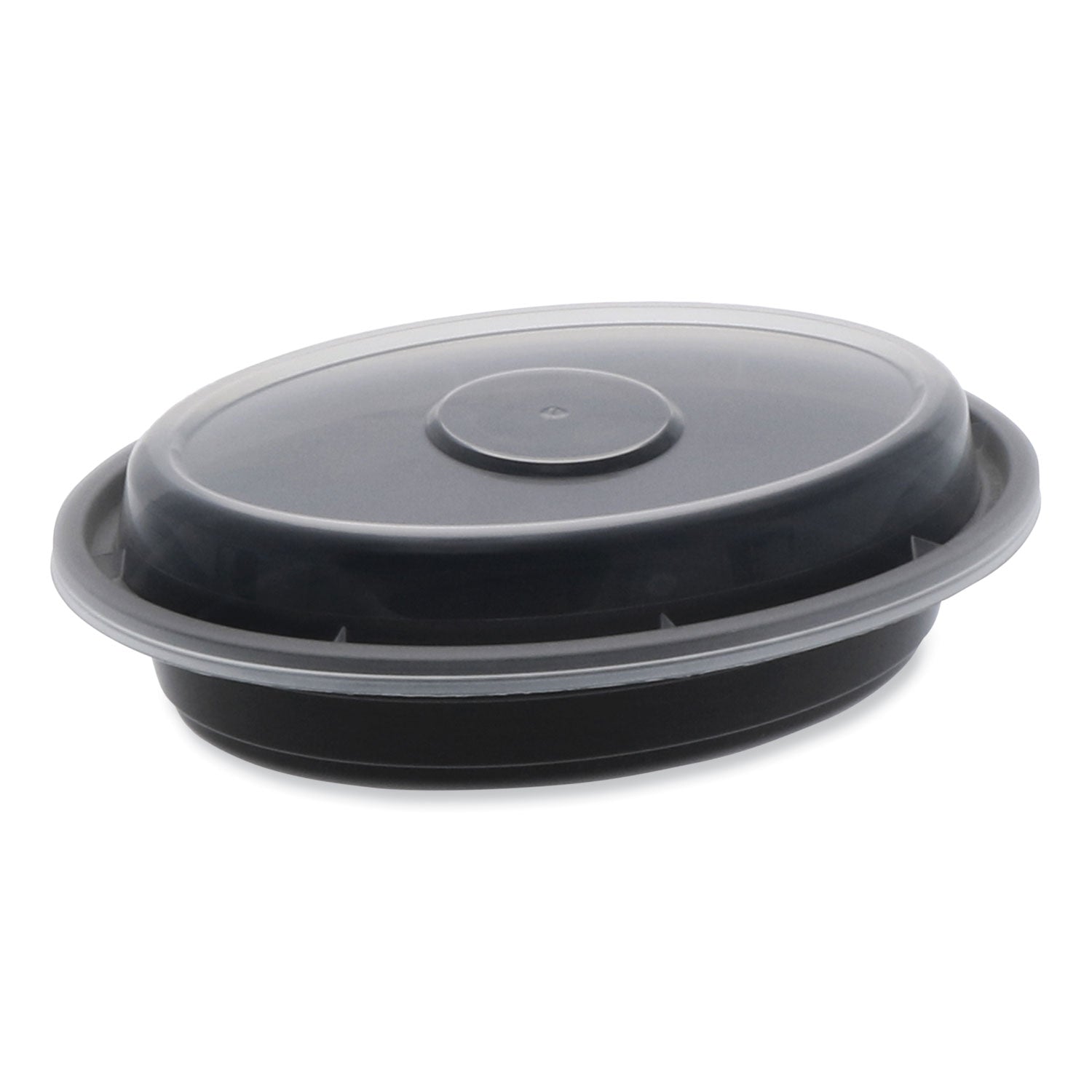 newspring-versatainer-microwavable-containers-oval-6-oz-57-x-4-x-11-black-clear-plastic-150-carton_pctoc06b - 1