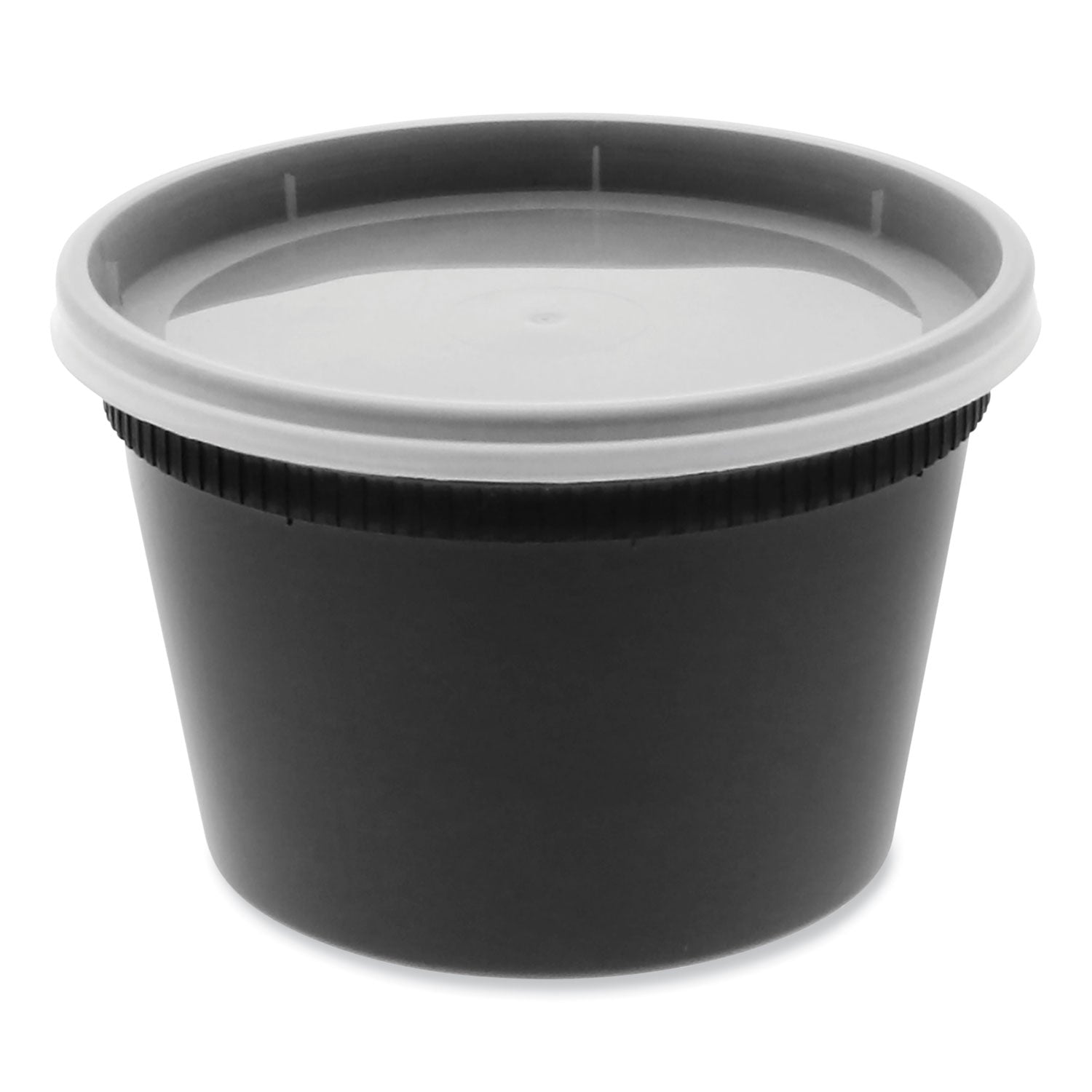newspring-delitainer-microwavable-container-16-oz-455-x-455-x-31-black-clear-plastic-240-carton_pctysd2516b - 1