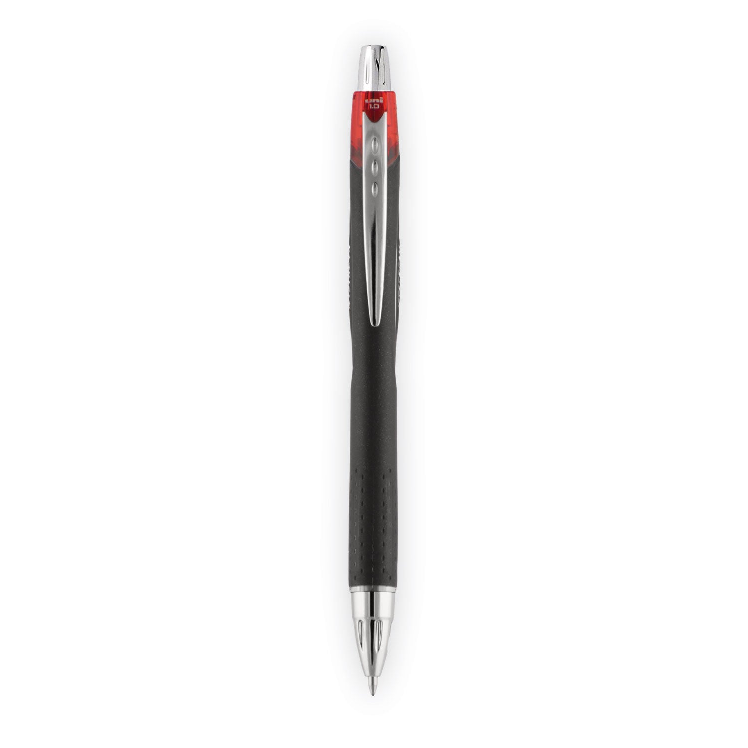 jetstream-retractable-hybrid-gel-pen-bold-1-mm-red-ink-black-silver-red-barrel_ubc73834 - 2