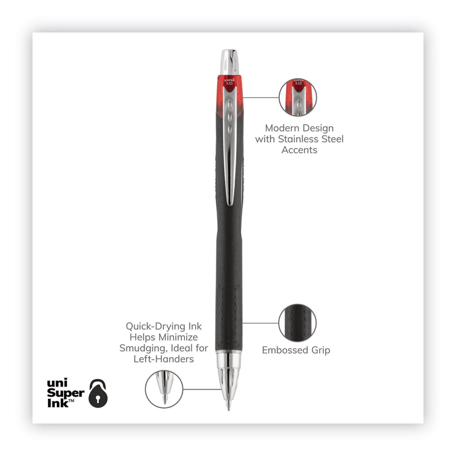 jetstream-retractable-hybrid-gel-pen-bold-1-mm-red-ink-black-silver-red-barrel_ubc73834 - 3