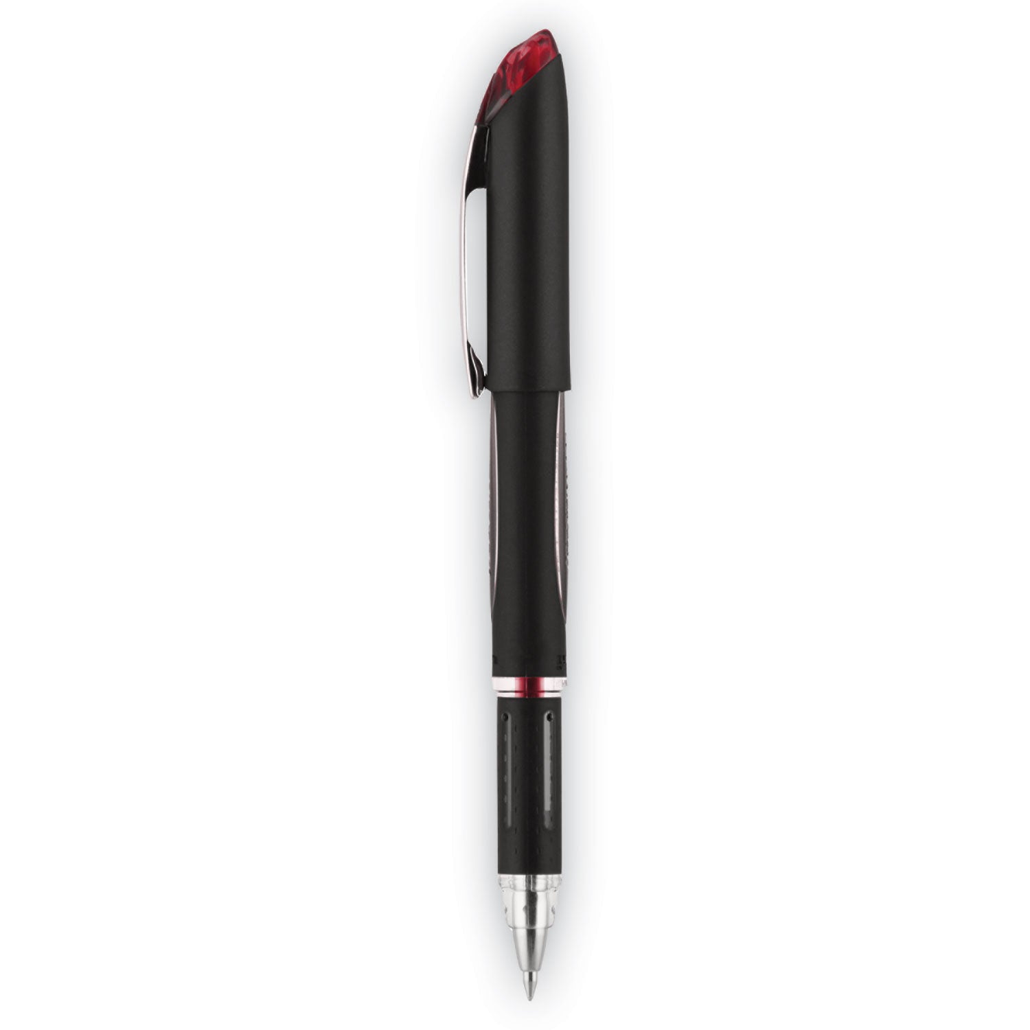 jetstream-hybrid-gel-pen-stick-bold-1-mm-red-ink-black-silver-red-barrel_ubc33923 - 2