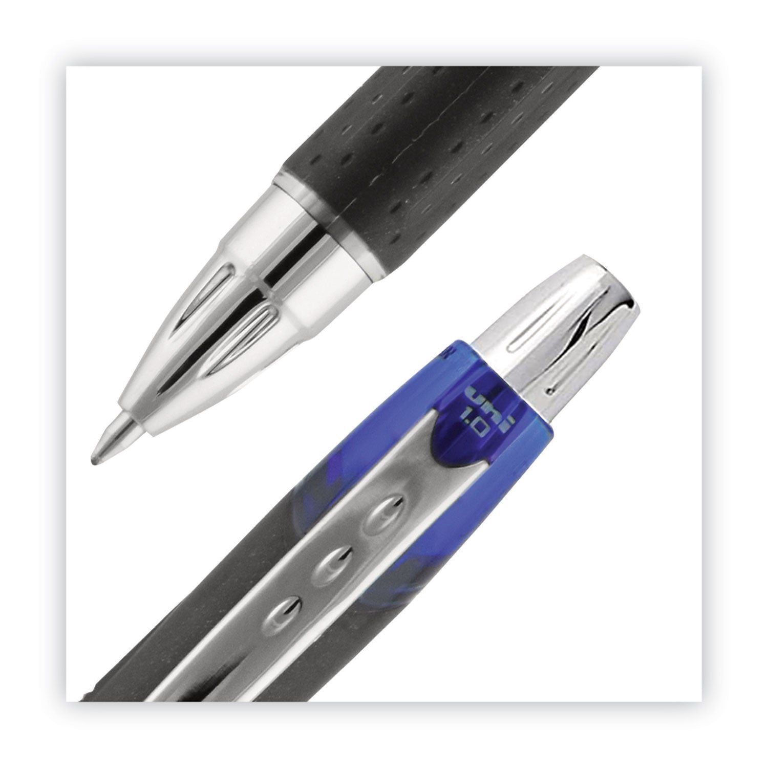 roller-ball-pen-stick-extra-fine-05-mm-blue-ink-black-blue-barrel-72-pack_ubc2013566 - 8