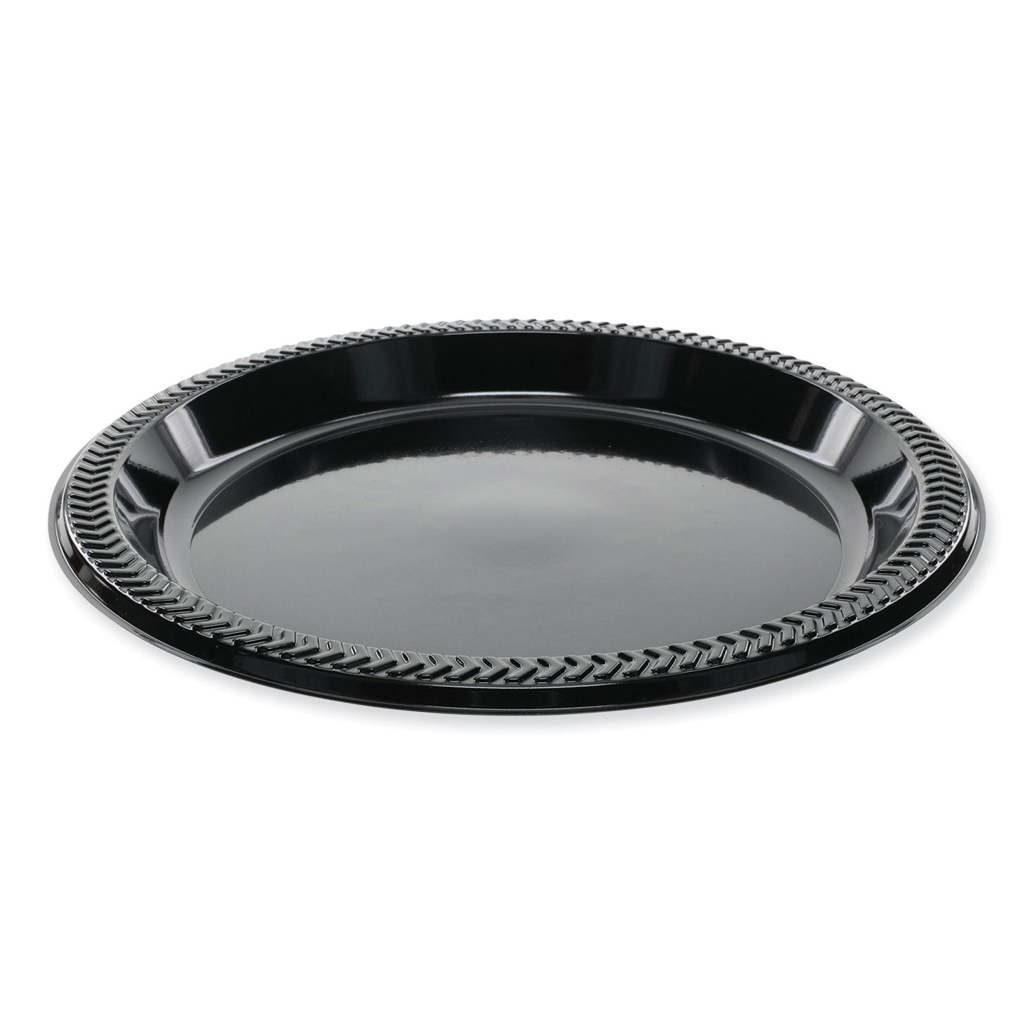 meadoware-impact-plastic-dinnerware-plate-89-dia-black-400-carton_pctymi9e - 1
