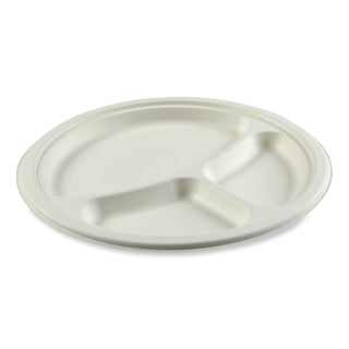bagasse-pfas-free-dinnerware-3-compartment-plate-1024-dia-white-500-carton_rpppl11npfa - 3