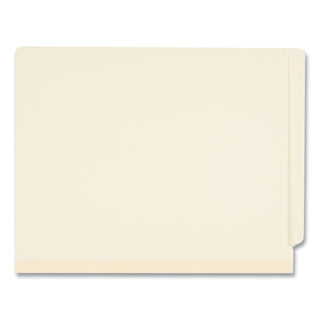 Six-Section Manila End Tab Classification Folders, 2" Expansion, 2 Dividers, 6 Fasteners, Letter Size, Manila, 10/Box