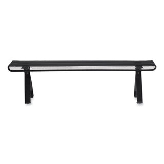 Mesh Off-Desk Shelf, 26.13 x 7 x 7, Black - 
