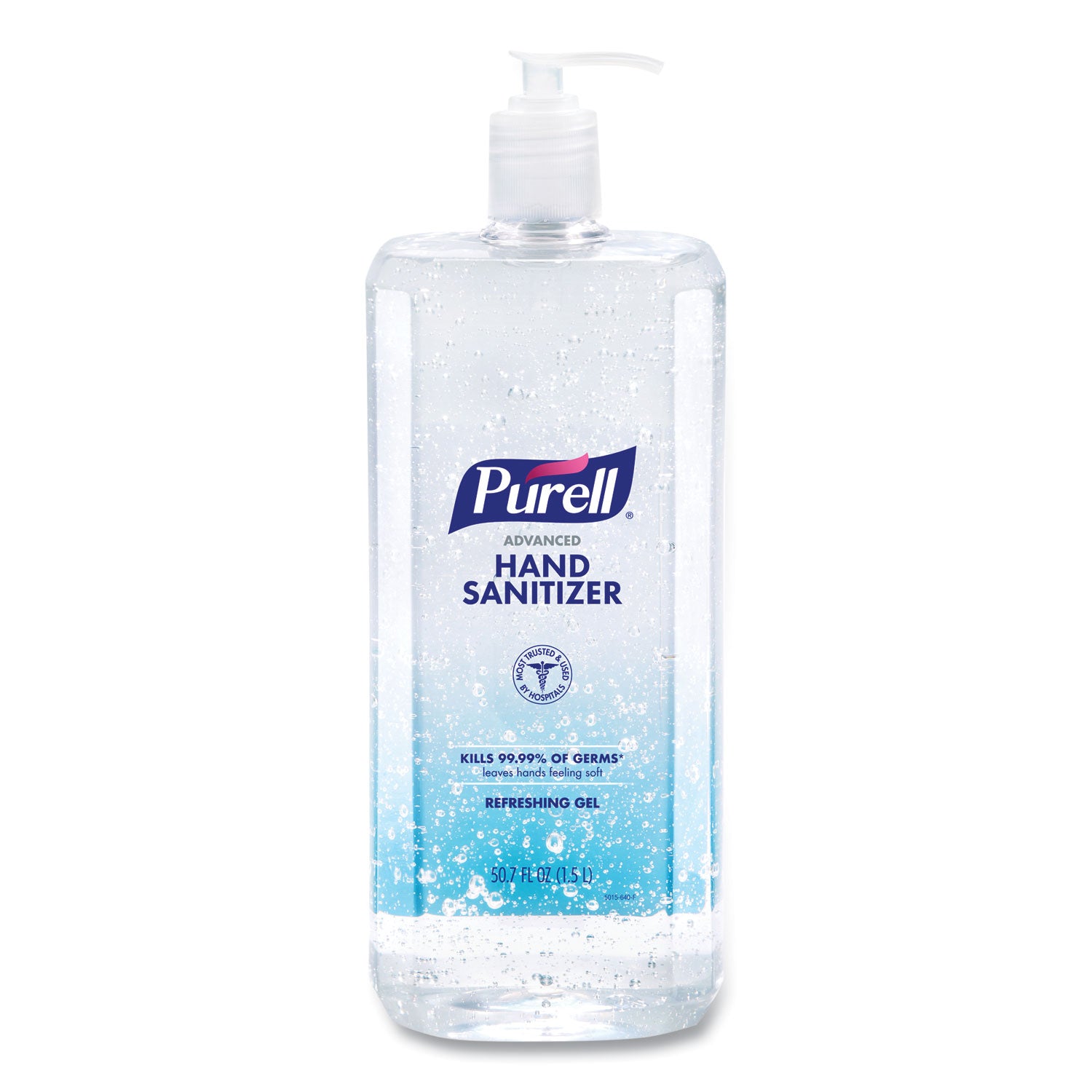 advanced-hand-sanitizer-refreshing-gel-15-l-pump-bottle-clean-scent_goj501504ea - 1