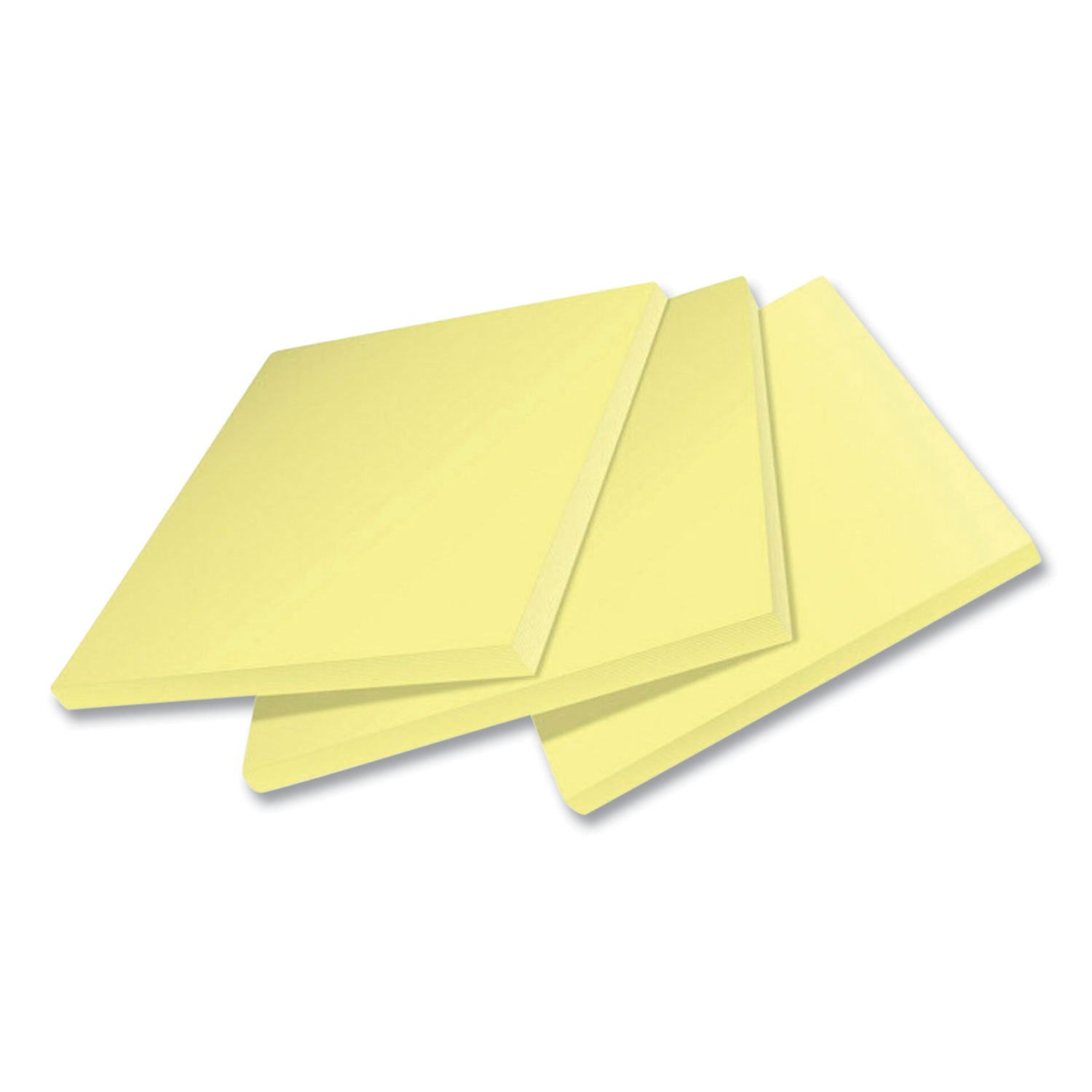 100%-recycled-paper-super-sticky-notes-3-x-3-canary-yellow-70-sheets-pad-24-pads-pack_mmm654r24sscycp - 3