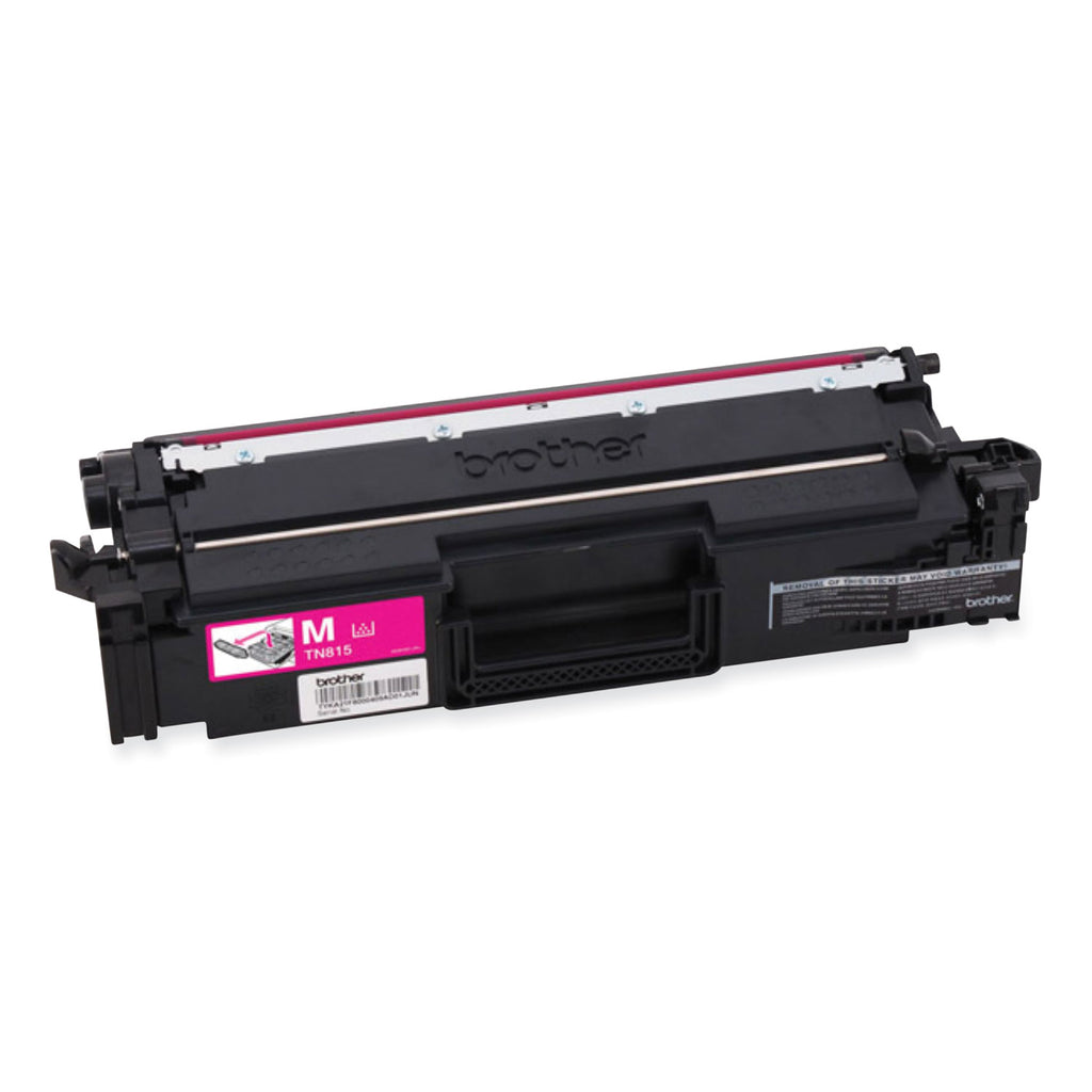 Brother TN815M Original Super High (XXL Series) Yield Laser Toner Cartridge - Magenta - 1 Each - 12000 Pages