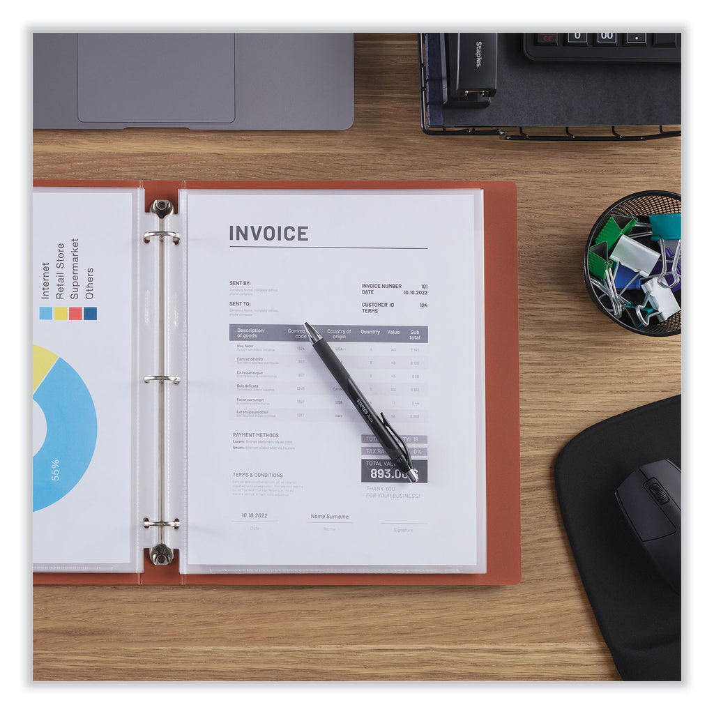 top-load-poly-sheet-protectors-heavy-gauge-letter-size-clear-25-pack_unv21137 - 3