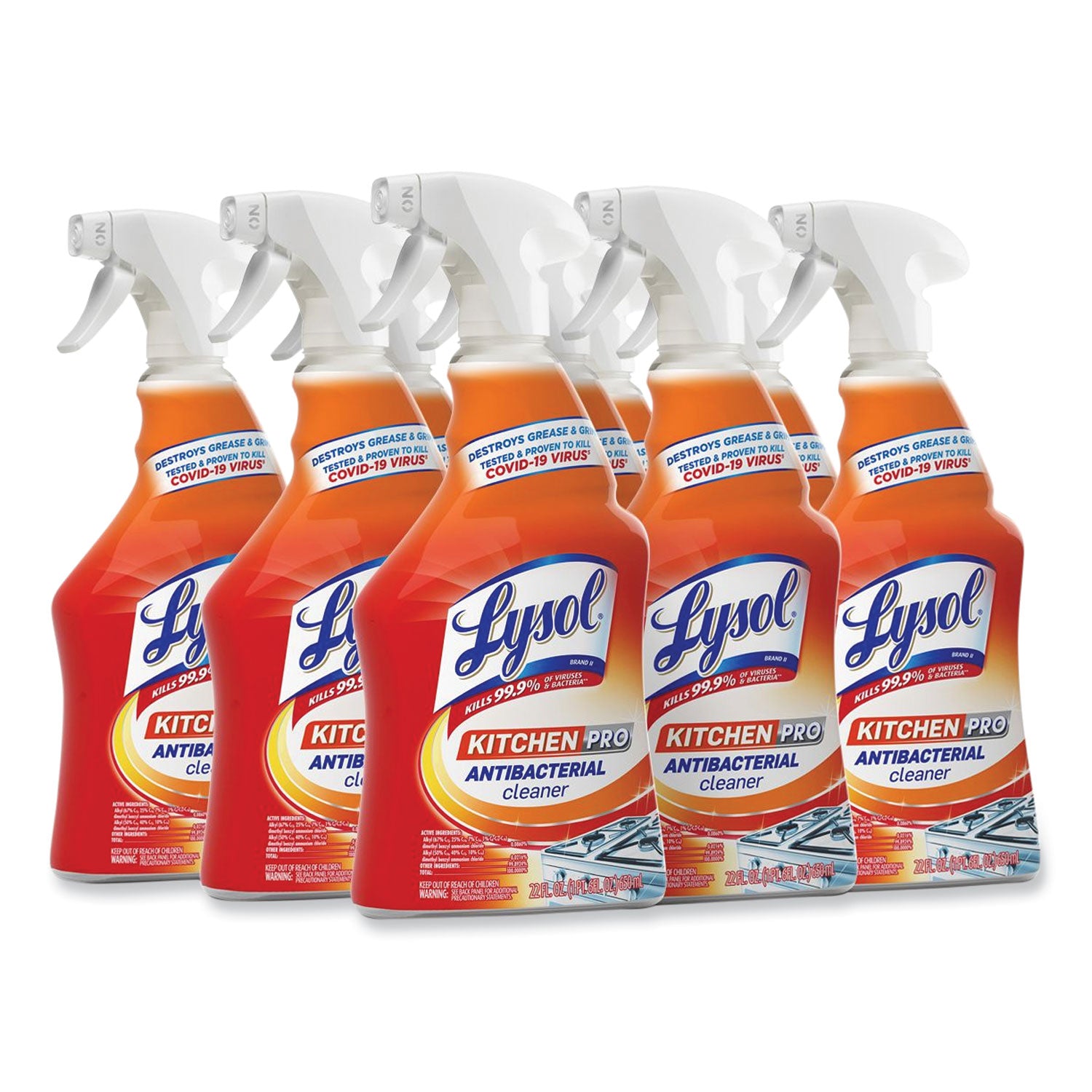 kitchen-pro-antibacterial-cleaner-citrus-scent-22-oz-spray-bottle-9-carton_rac79556 - 2