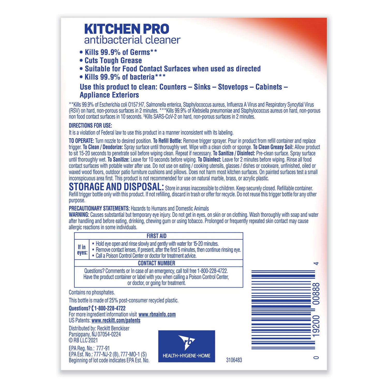 kitchen-pro-antibacterial-cleaner-citrus-scent-22-oz-spray-bottle-9-carton_rac79556 - 5