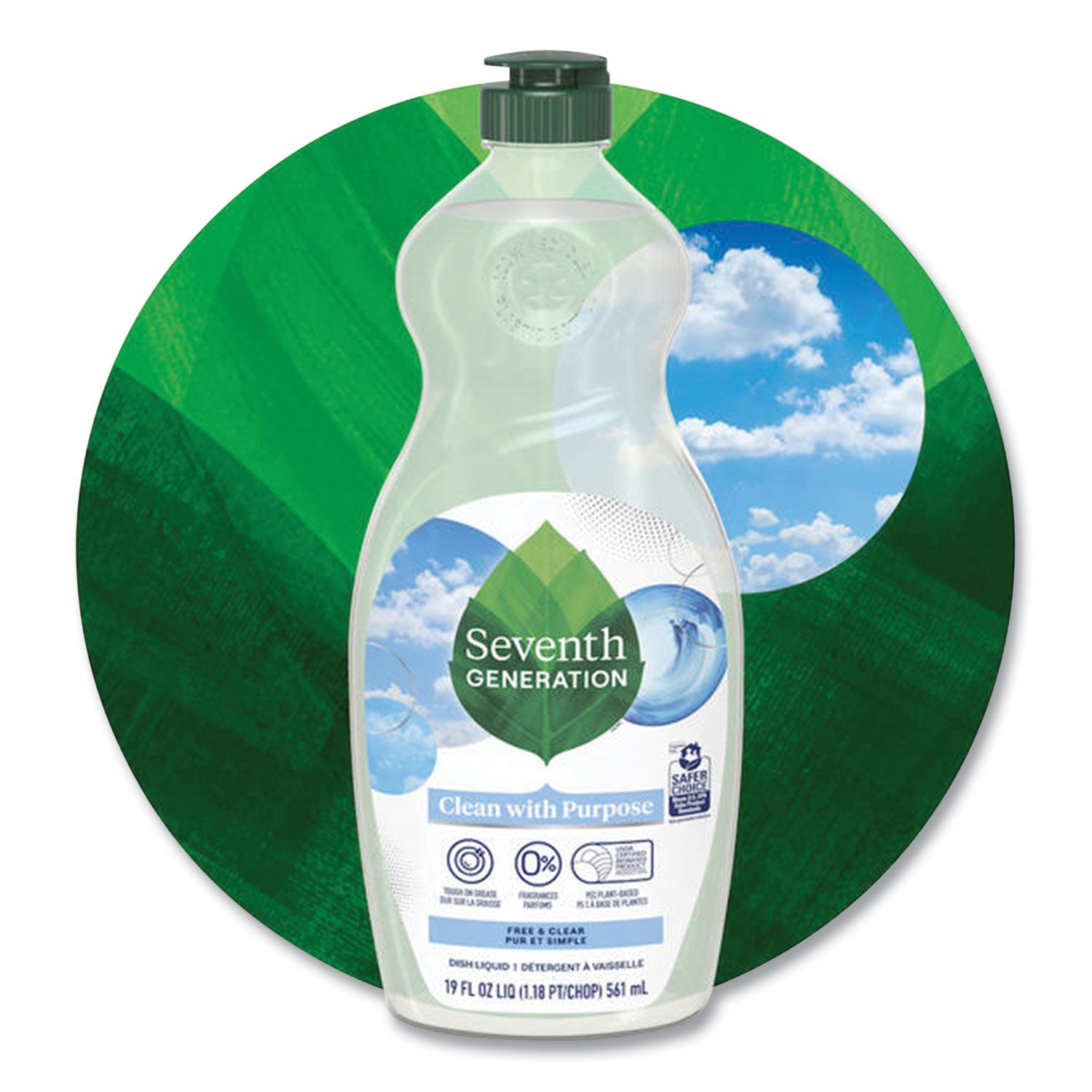 natural-dishwashing-liquid-free-and-clear-19-oz-bottle-6-carton_sev44986ct - 2