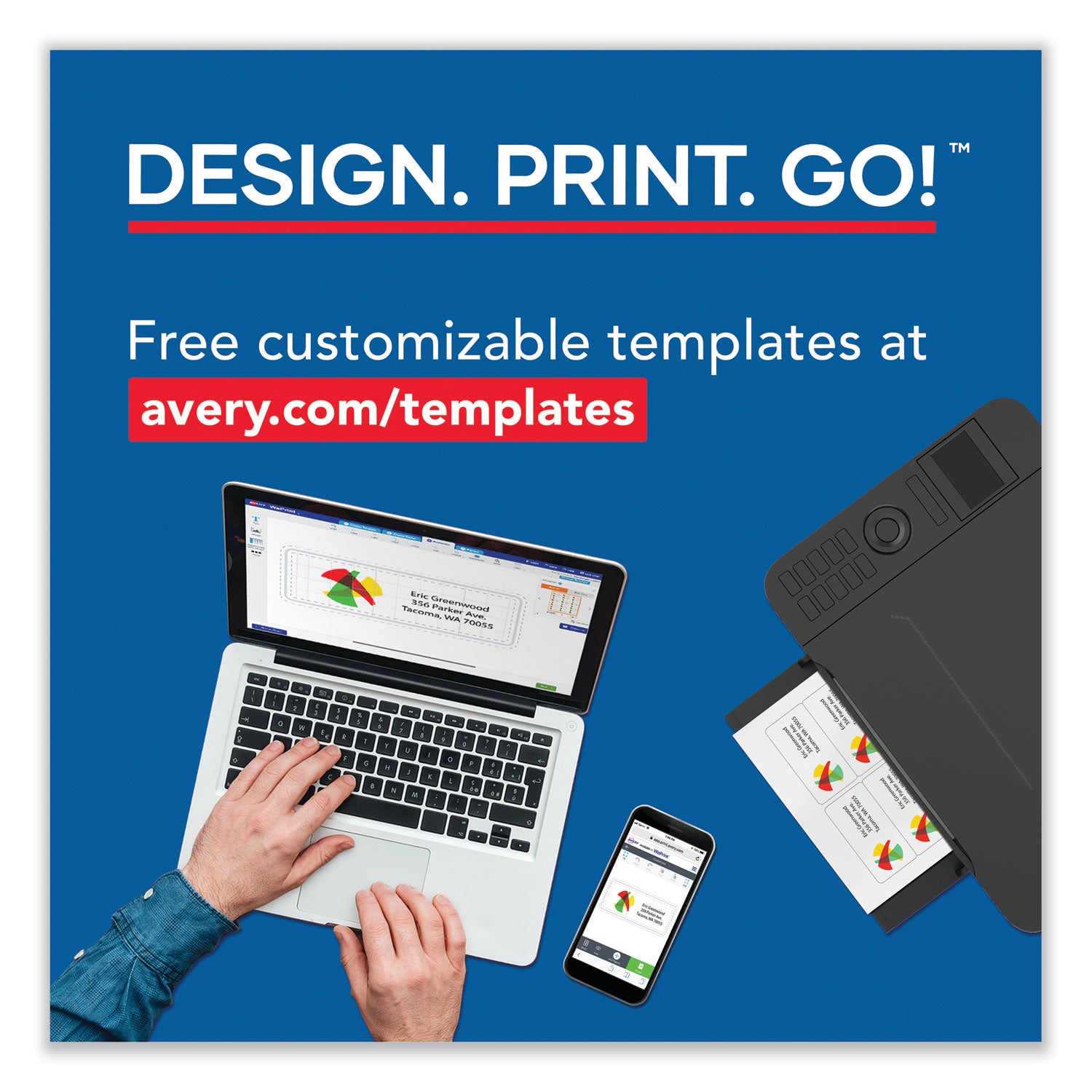 Printable Microperforated Business Cards w/Sure Feed Technology, Laser, 2 x 3.5, White, 250 Cards, 10/Sheet, 25 Sheets/Pack