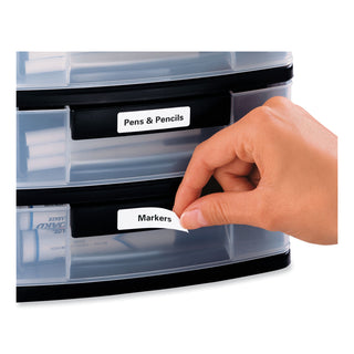 Removable Multi-Use Labels, Inkjet/Laser Printers, 0.5 x 1.75, White, 80/Sheet, 25 Sheets/Pack