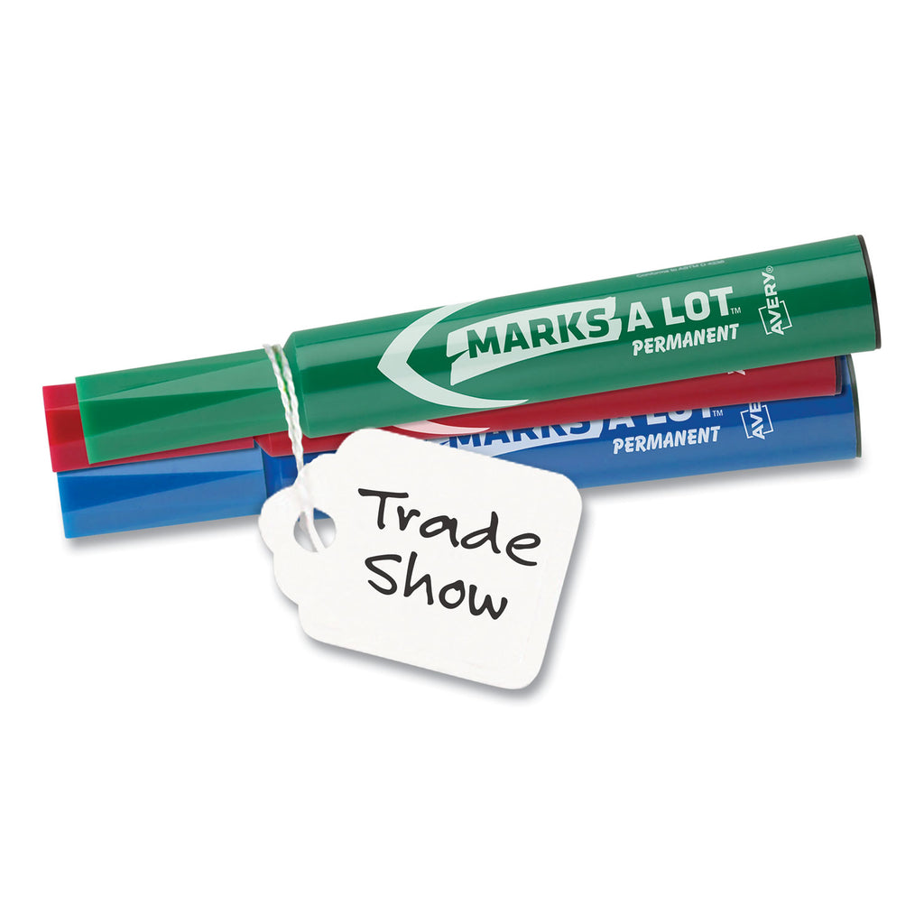 Medium-Weight White Marking Tags, 2.75 x 1.69, 1,000/Box