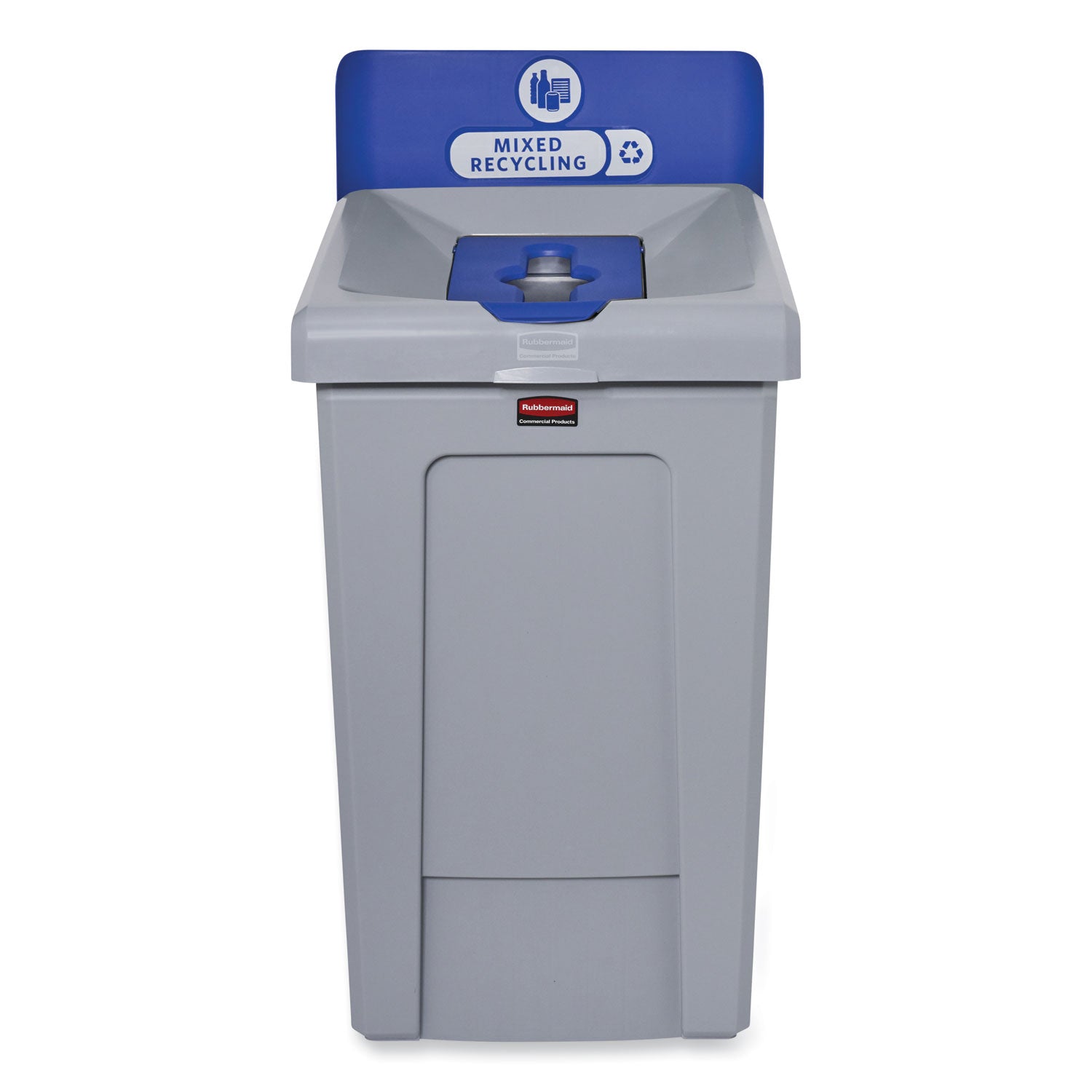 slim-jim-recycling-station-1-stream-mixed-recycling-station-33-gal-resin-gray_rcp2171557 - 1