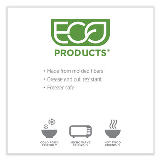 WorldView Renewable Sugarcane Containers, 10 x 4 x 7, White, 150/Carton