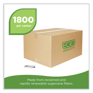 Sugarcane Portion Cup Lids, Fits 2 oz Portion Cup, 2,500/Carton