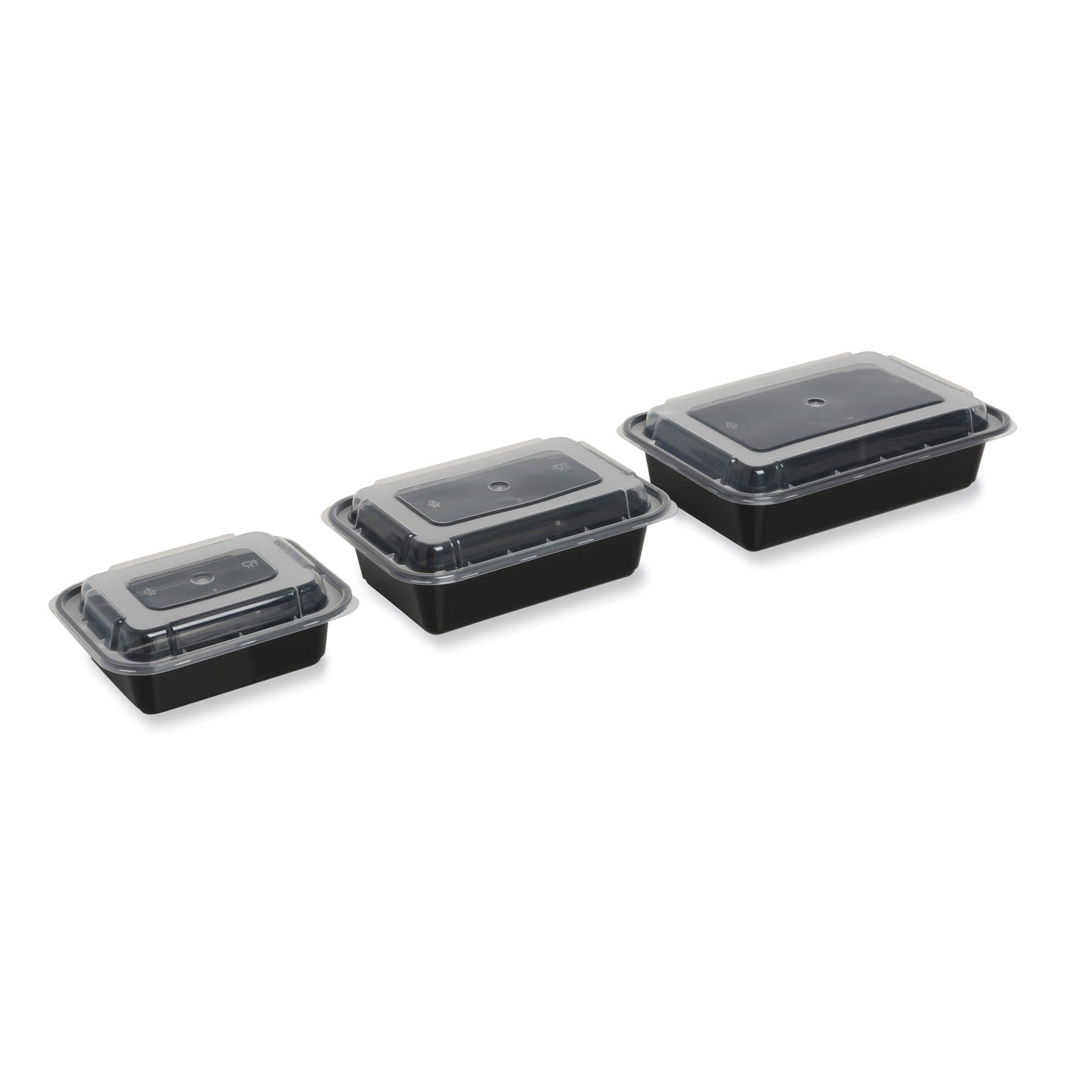 microwavable-food-container-with-lid-rectangular-38-oz-881-x-602-x-248-black-clear-plastic-150-carton_gentorect38 - 3