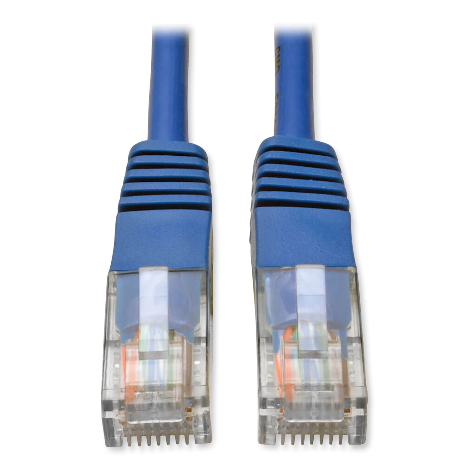 CAT5e 350 MHz Molded Patch Cable, 7 ft, Blue - 