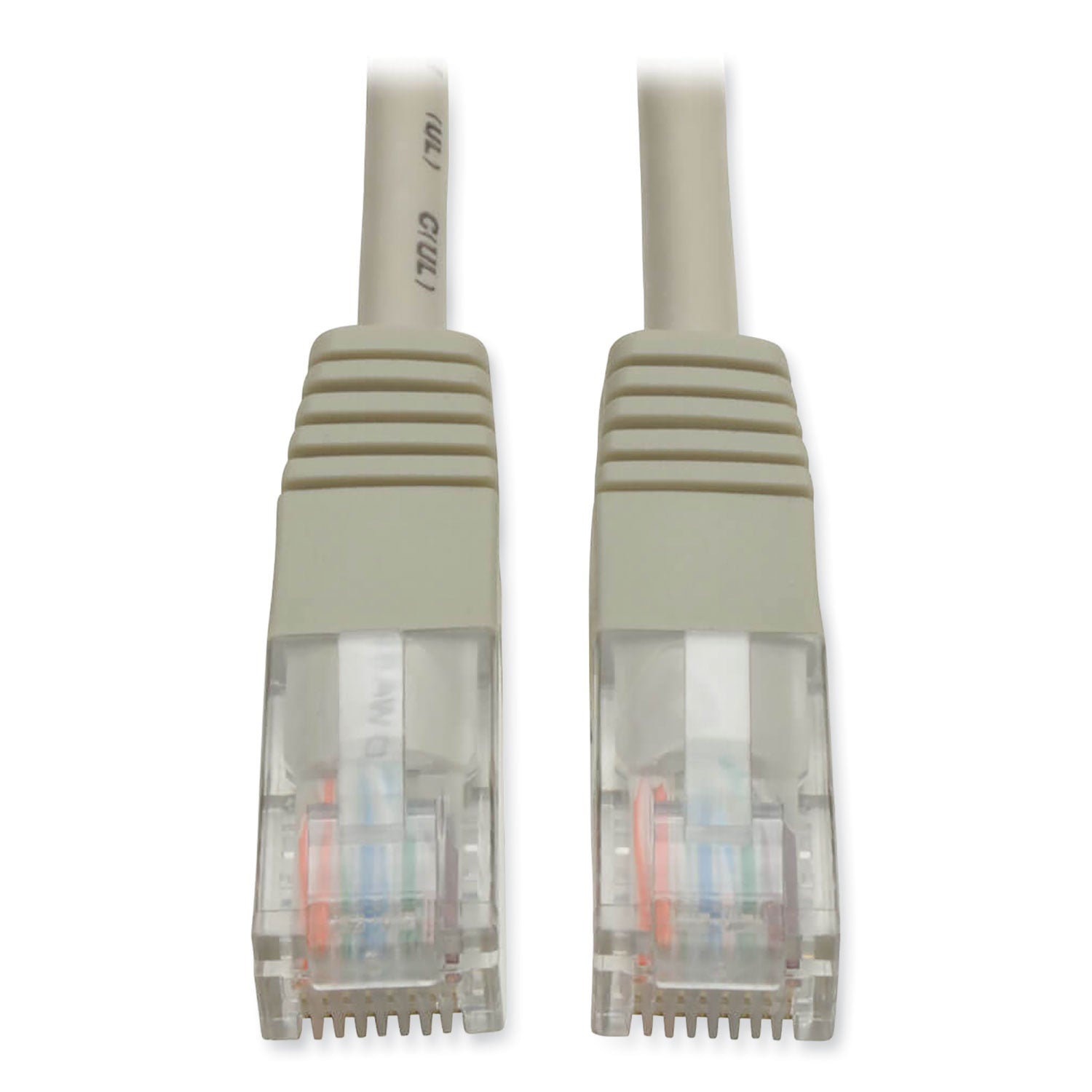 CAT5e 350 MHz Molded Patch Cable, 50 ft, Gray - 