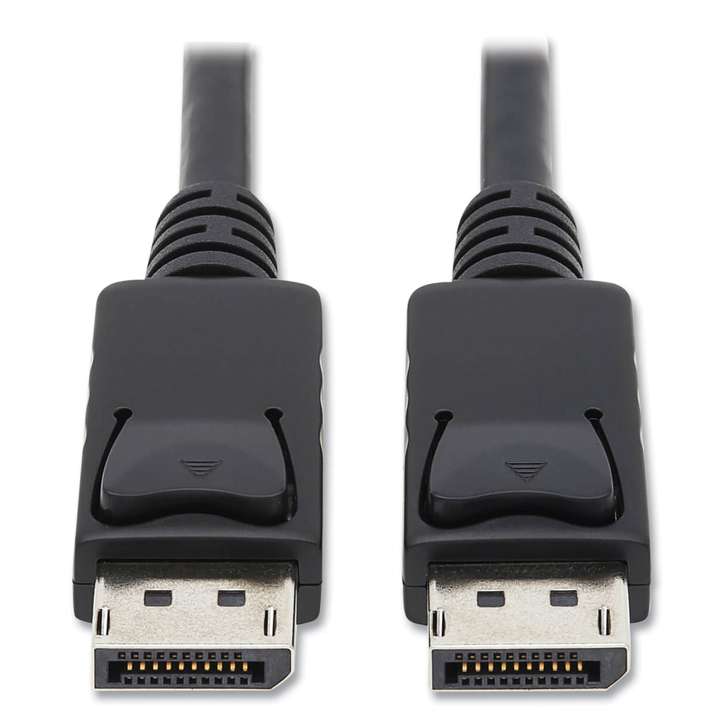 displayport-to-displayport-cable-4k-with-latches-10-ft-black_trpp580010 - 1