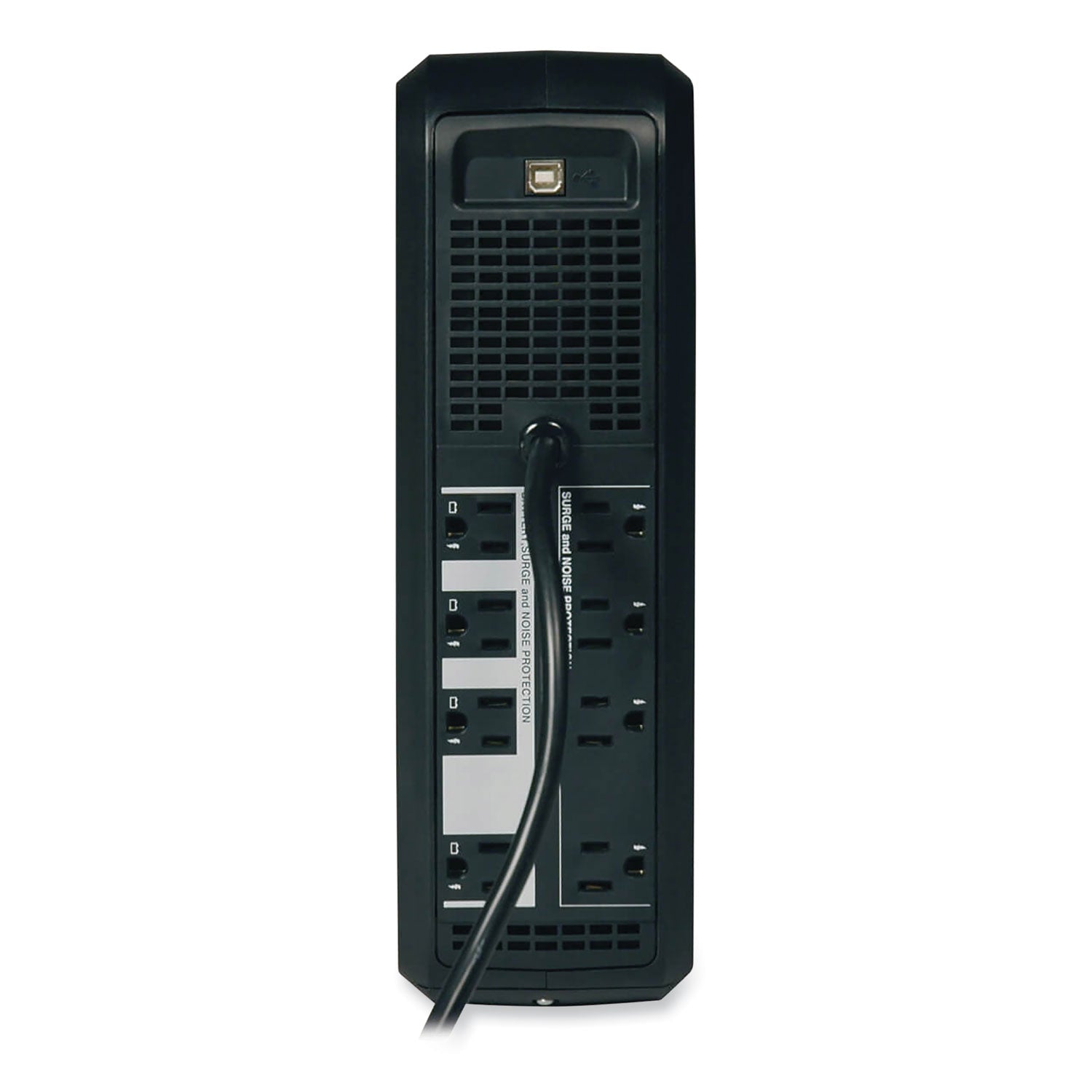 OmniSmart LCD Line-Interactive UPS Tower, 8 Outlets, 900 VA, 870 J - 