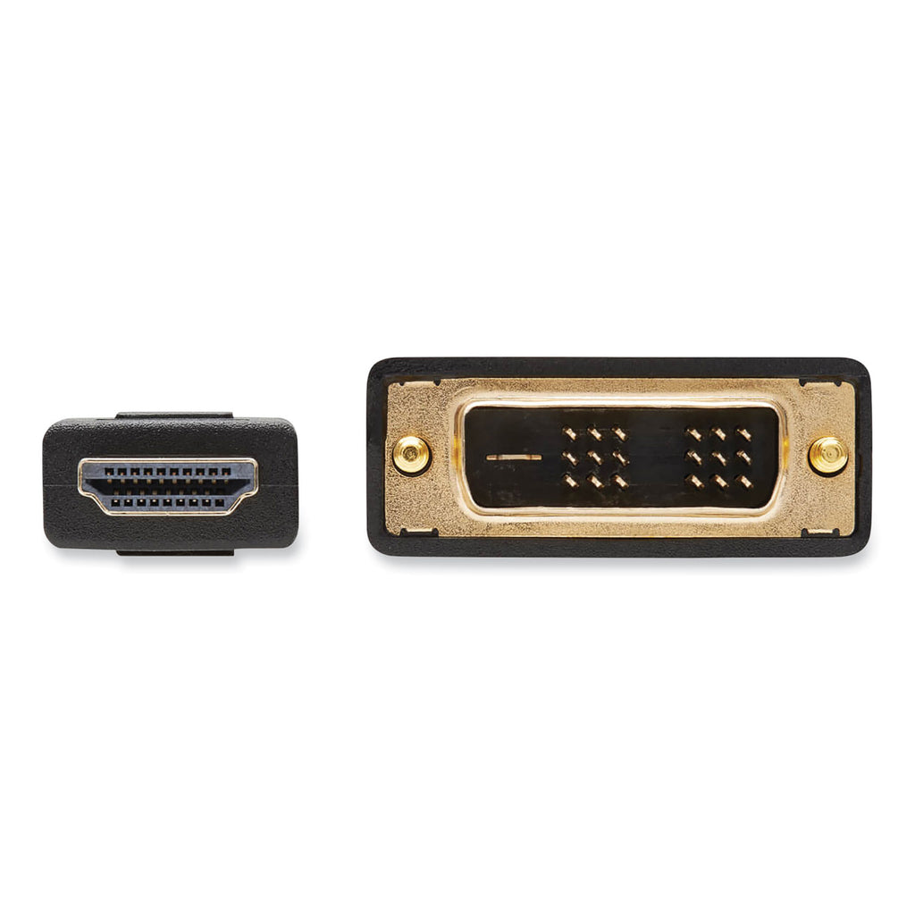 HDMI to DVI-D Cable, Digital Monitor Adapter Cable (M/M), 6 ft, Black - 