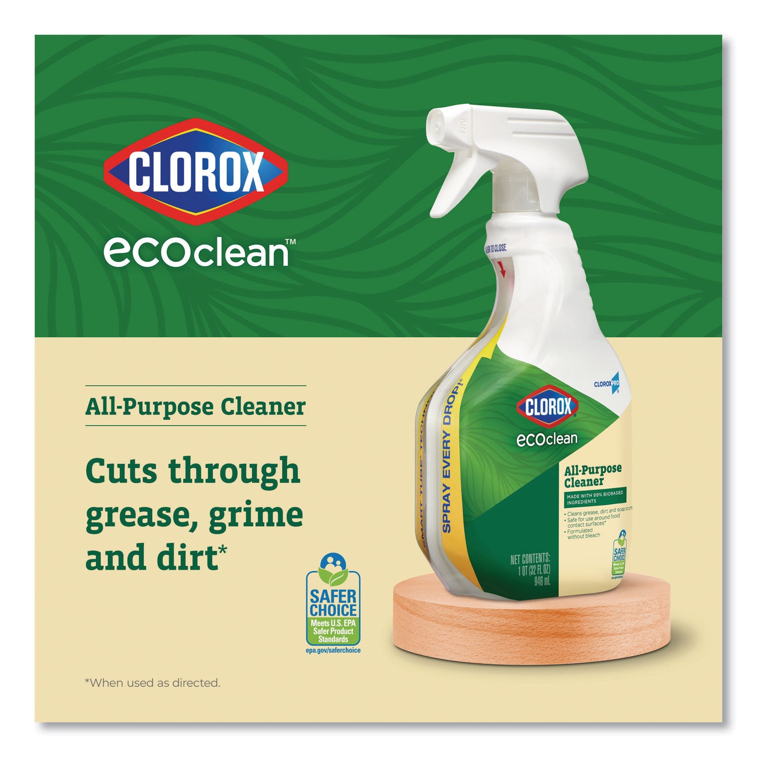 clorox-pro-ecoclean-all-purpose-cleaner-unscented-32-oz-spray-bottle-9-carton_clo60276ct - 6
