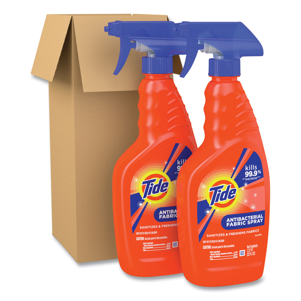 Antibacterial Fabric Spray, Original Scent, 22 oz Spray Bottle, 2/Carton