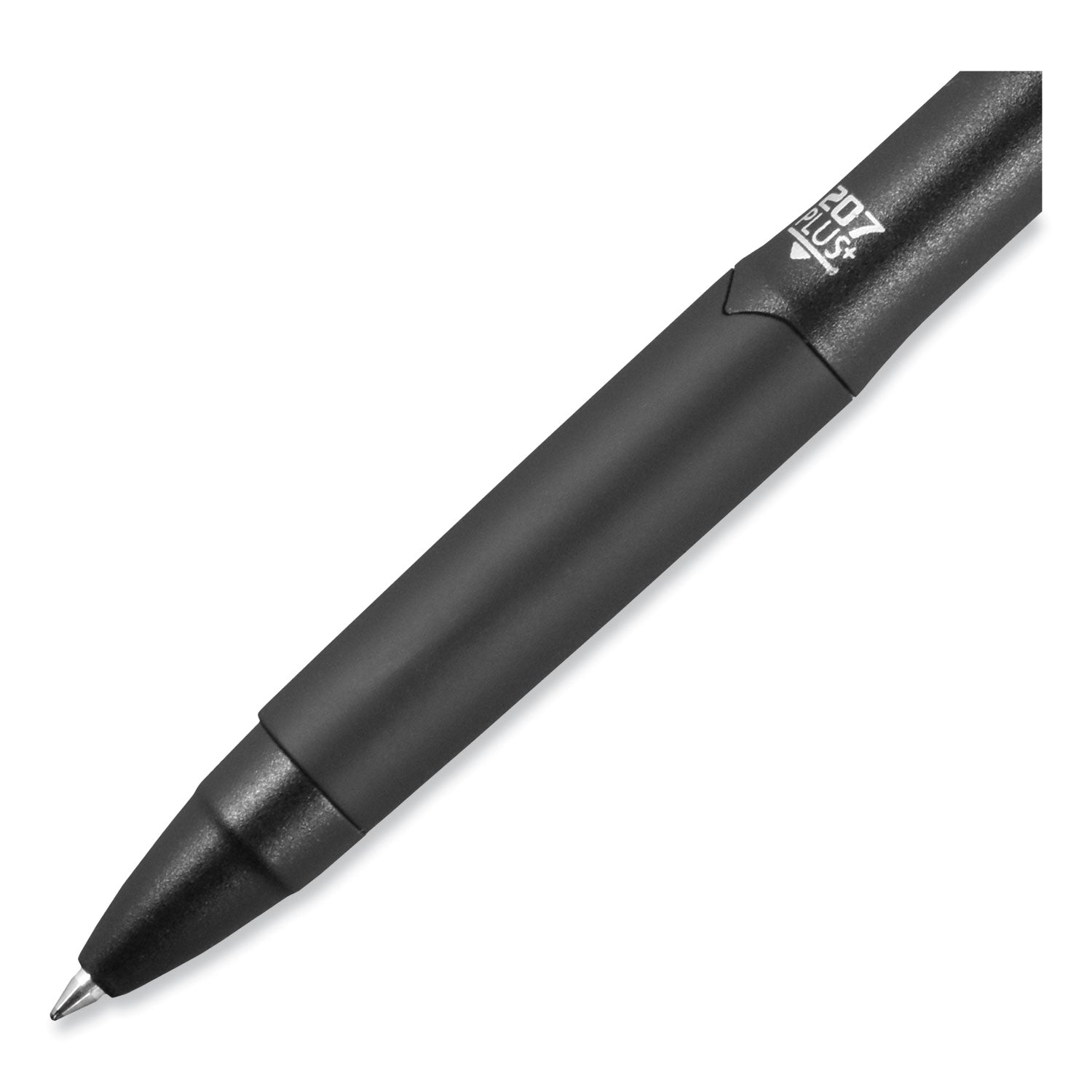 207-plus+-gel-pen-retractable-medium-07-mm-black-ink-black-barrel-dozen_ubc70462 - 8