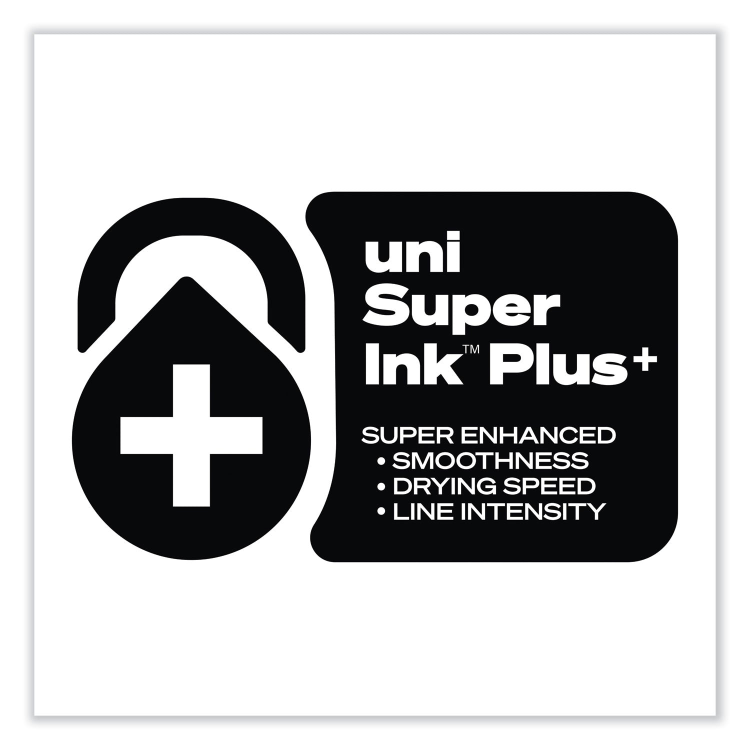 207-plus+-gel-pen-retractable-medium-07-mm-black-ink-black-barrel-dozen_ubc70462 - 2