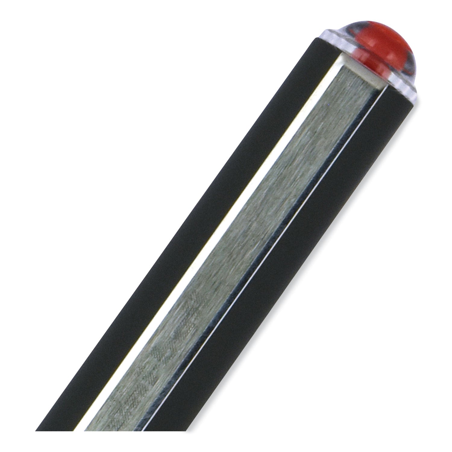 vision-roller-ball-pen-stick-extra-fine-05-mm-red-ink-gray-red-barrel-dozen_ubc60117 - 6