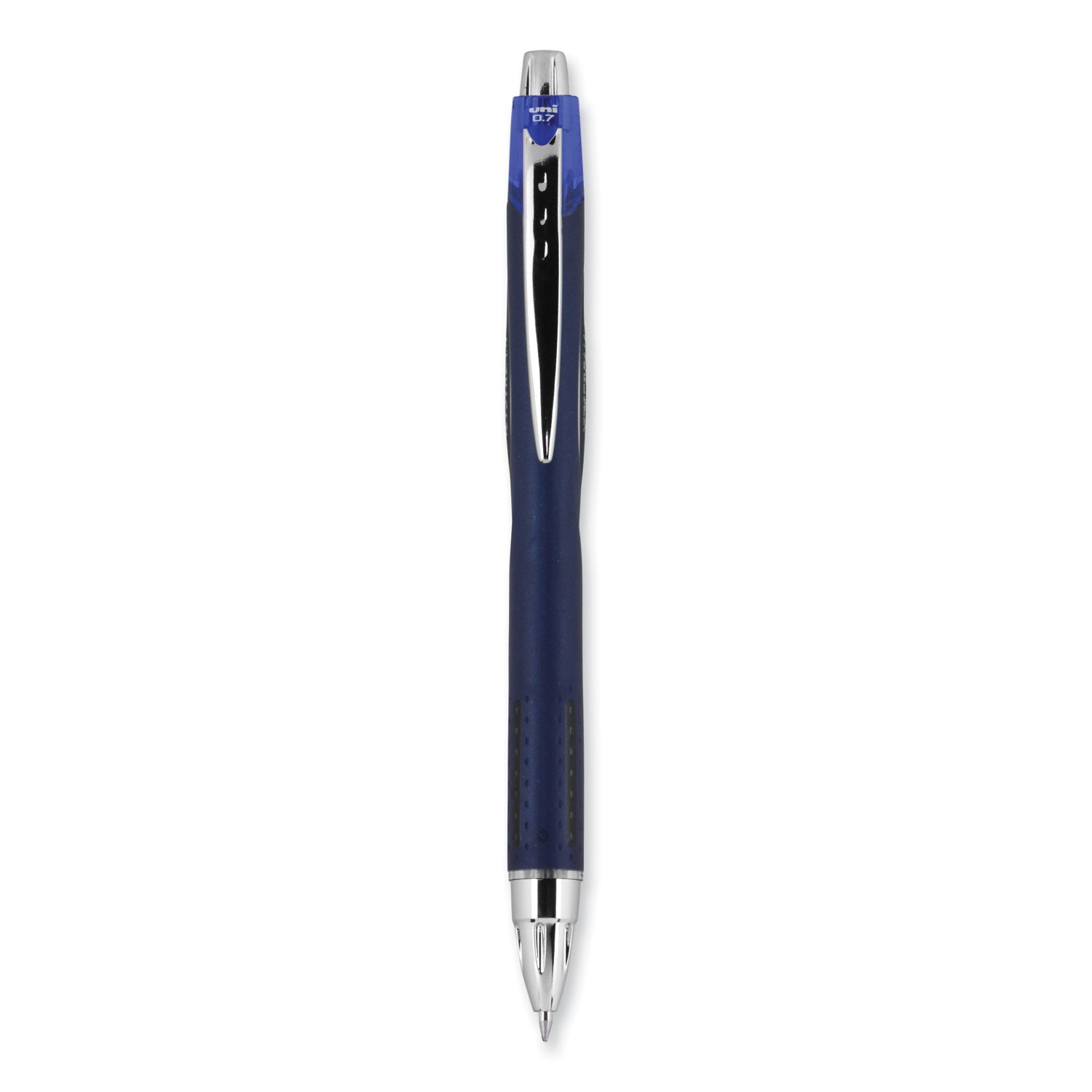 jetstream-retractable-hybrid-gel-pen-fine-07-mm-blue-ink-blue-silver-barrel_ubc62153 - 2