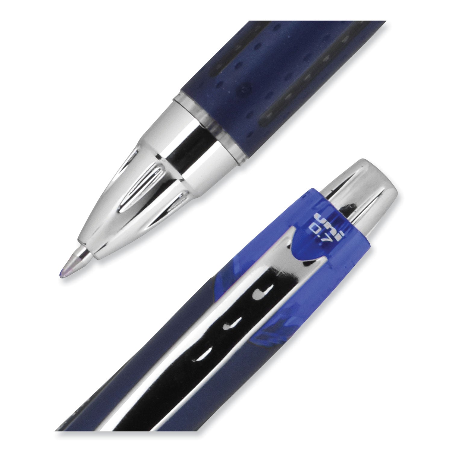 jetstream-retractable-hybrid-gel-pen-fine-07-mm-blue-ink-blue-silver-barrel_ubc62153 - 5