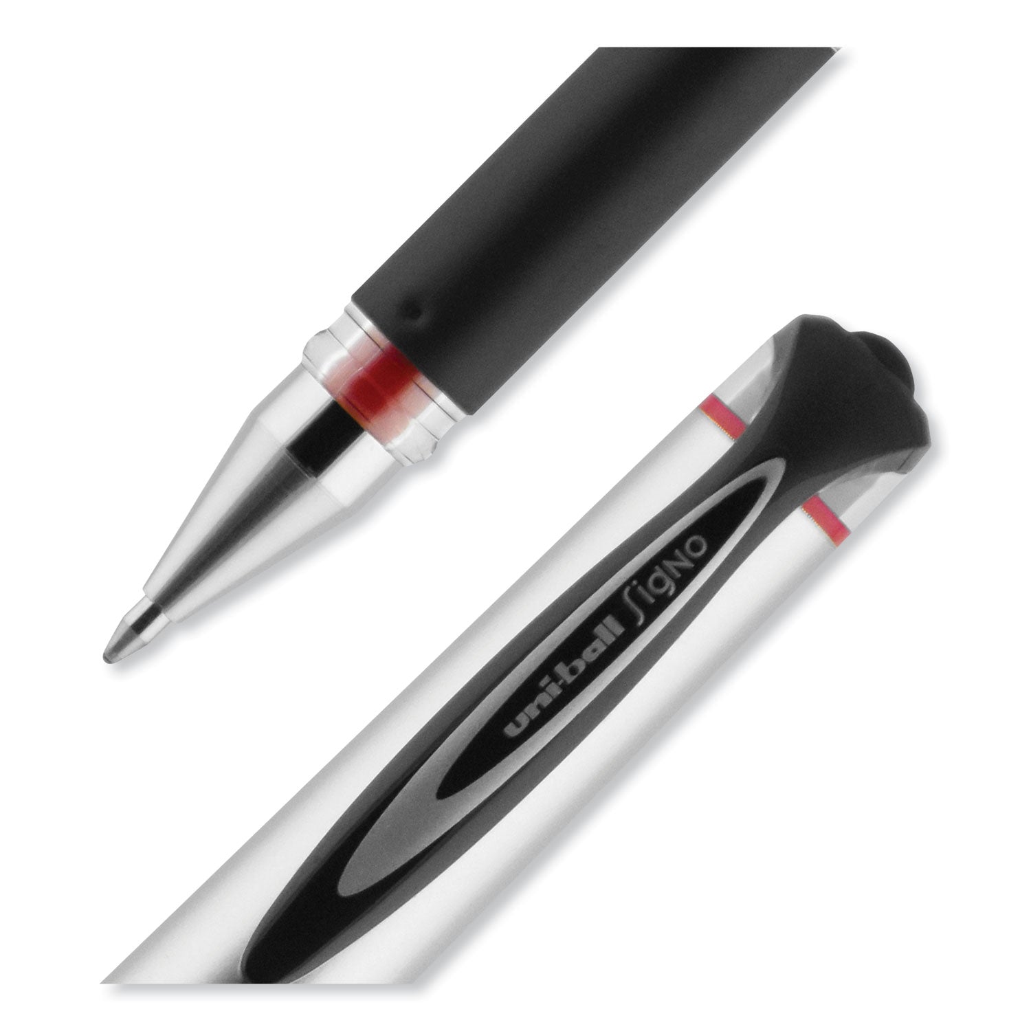 207-impact-gel-pen-stick-bold-1-mm-red-ink-silver-black-red-barrel_ubc65802 - 5