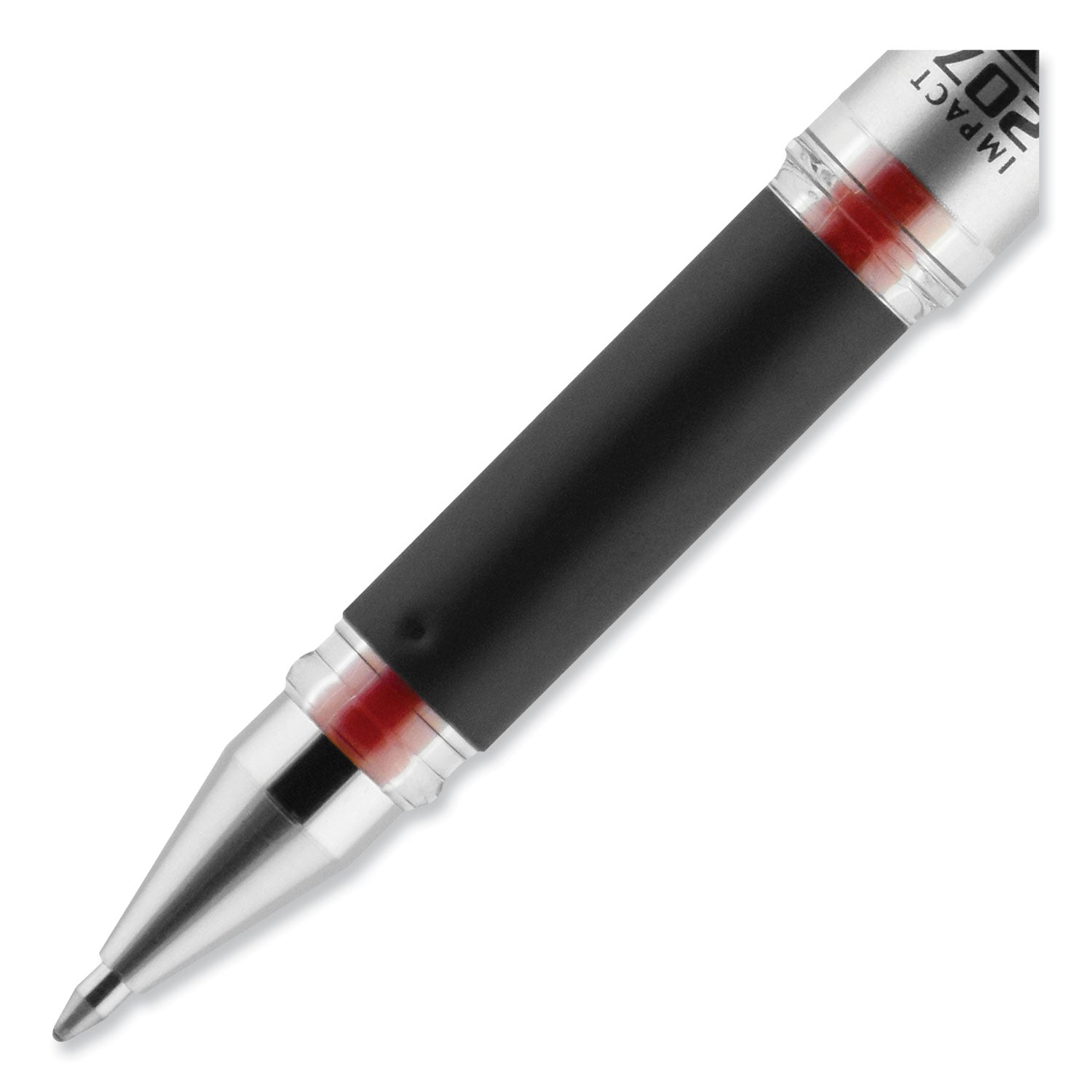 207-impact-gel-pen-stick-bold-1-mm-red-ink-silver-black-red-barrel_ubc65802 - 7